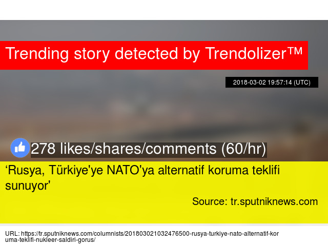 Rusya, Türkiyeye NATOya alternatif koruma teklifi sunuyor 91